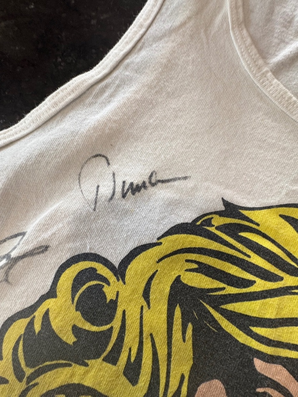 Rare Vintage 90s Sawyer Brown Signed Band Tank Top Superman’s Daughter M - Picture 9 of 17